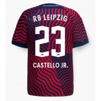 RB Leipzig Castello Lukeba #23 Replica Away Shirt 2023-24 Short Sleeve